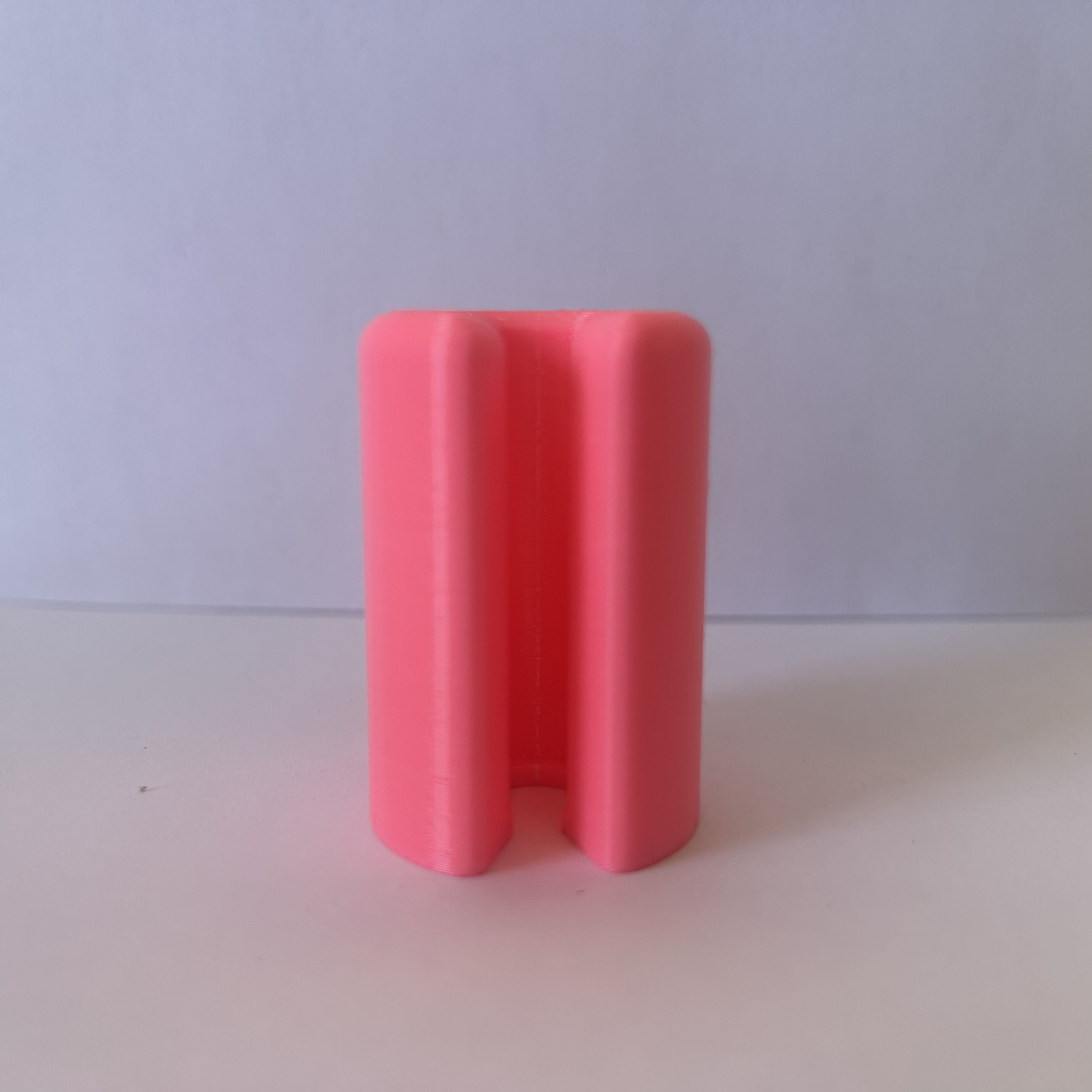 Anywhere Buddy lip balm holder in Perennial Pink