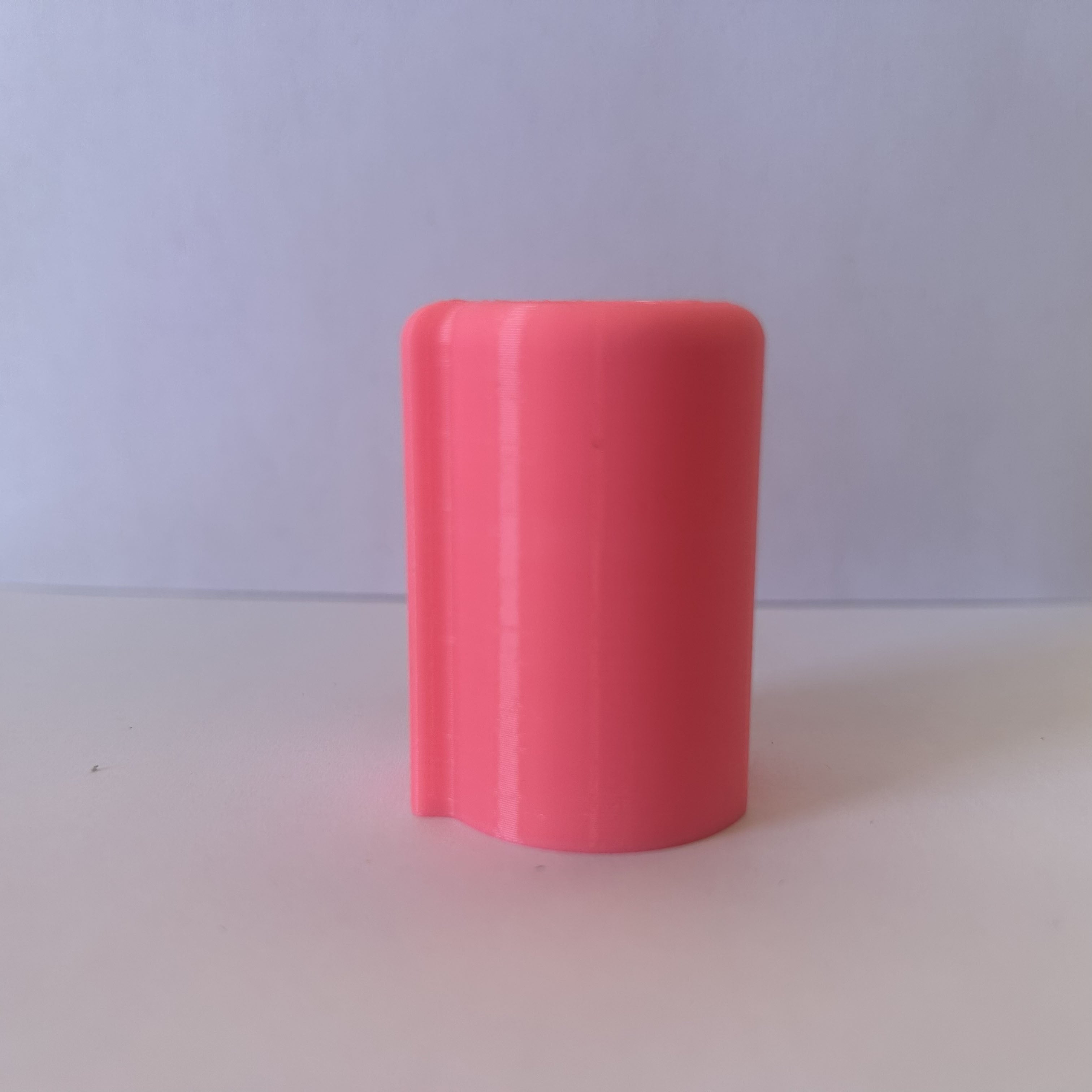 Anywhere Buddy lip balm holder in Perennial Pink – view 2