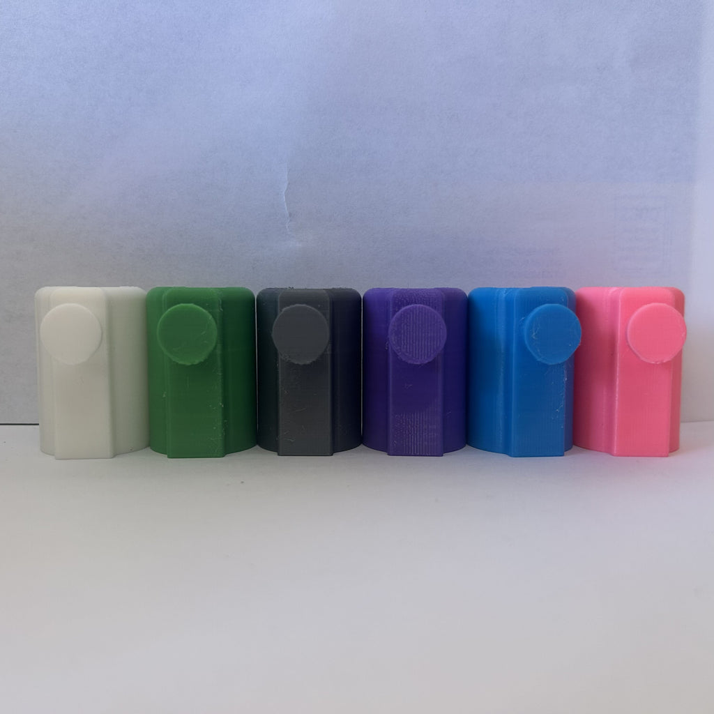 Bagg Buddy lip balm holders in all six colors